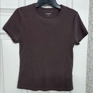 Old Navy Women's Mauve Short Sleeve Tee